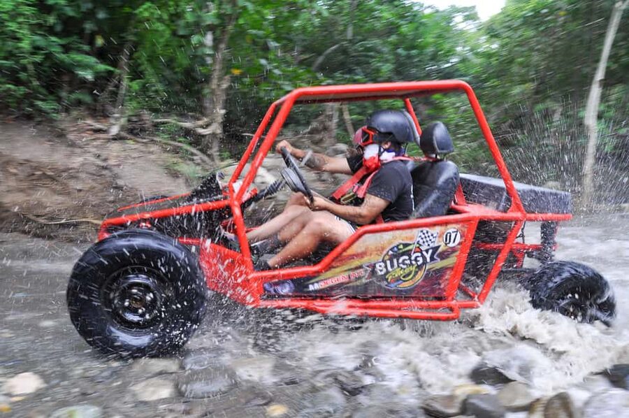 Puerto Plata: Buggy, Zip Line, Waterfalls, and Lunch Combo - A homemade Dominican lunch with farm fruit