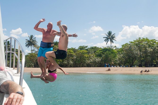 Puerto Plata Catamaran Cruise with Snorkeling, BBQ & Open Bar - Lunch on Deck: Brochettes, Sausage, and Fruit