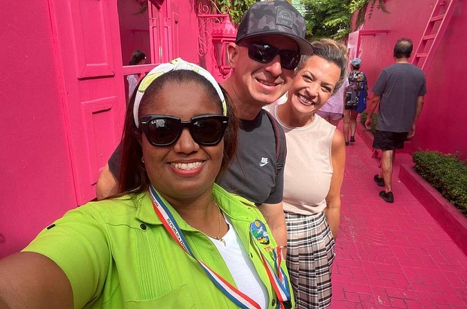 Puerto Plata City Tour Ron Puros Culture and History - Calle de las Umbrellas, a quick photo stop