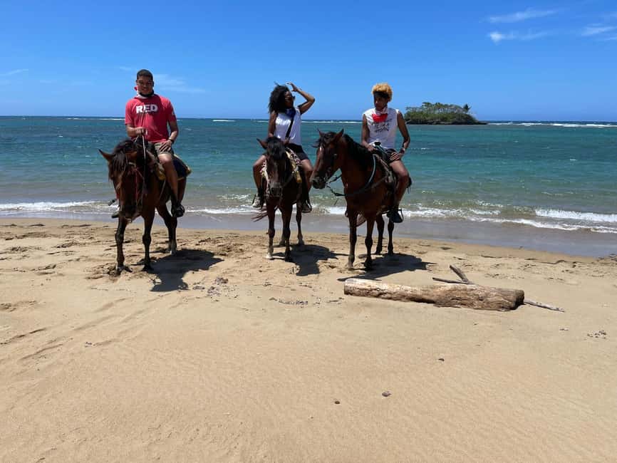 Puerto Plata: Horseback Riding Tour - The main event, riding beside Maimon Beach