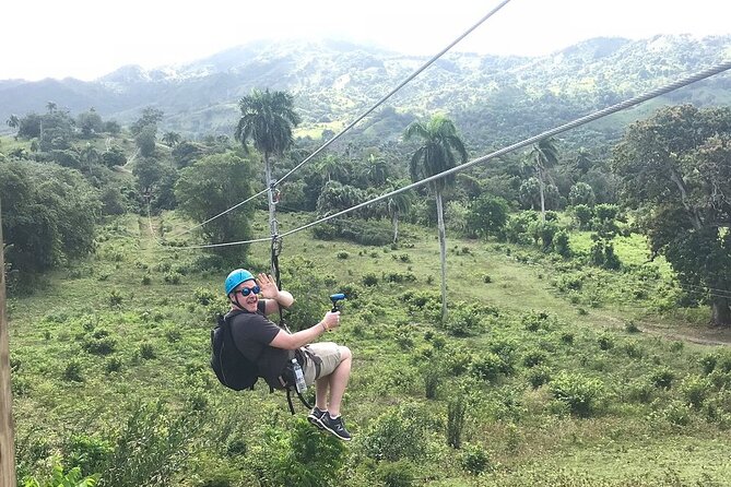 Puerto Plata Zipline Adventure - A Small Animal Area With Local Personality