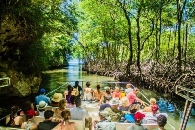3-in-1 Adventure Haitises Park Waterfall Montaña