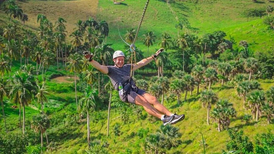 Punta cana 6-in-1: Buggies/Ziplines/Horses/Culture - Getting muddy on the jungle buggy trails