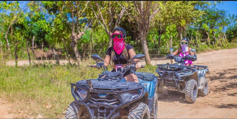 Punta Cana ATV Adventure: Beach & Cenote Tour with Pickup - Hotel pickup and getting to the starting point