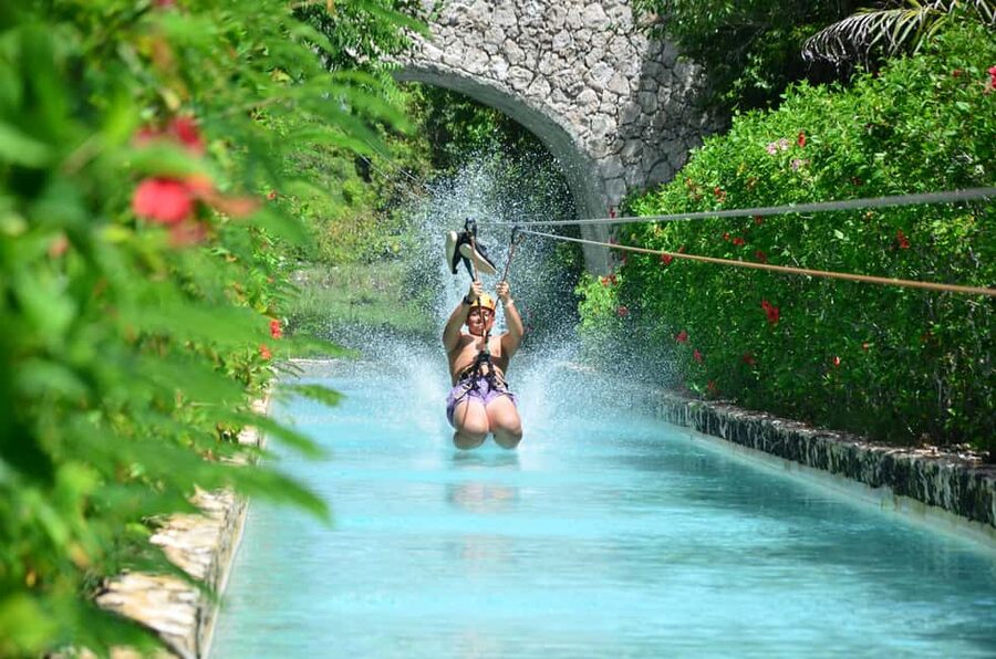 Punta Cana: Bavaro Adventure Park Full-Access Ticket & Lunch - Six zipline circuits and the mega splash