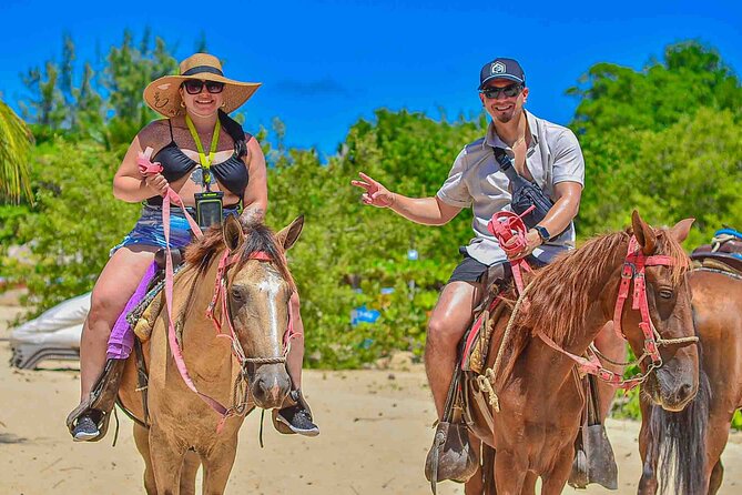 Punta Cana Beach Horseback Ride Paradise Coast Experience - The Farm, Water Cave, and Organic Tastings