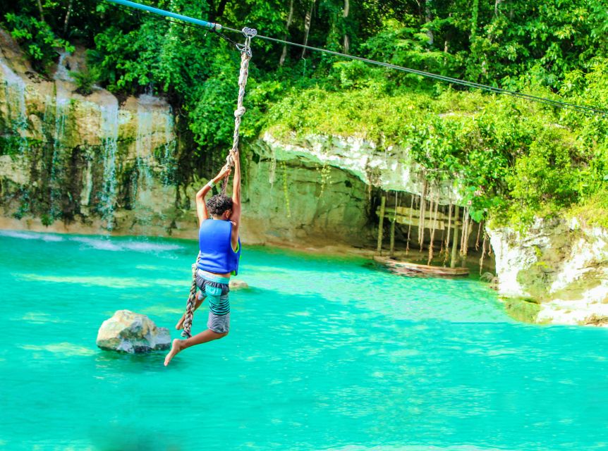 Punta Cana: Blue Hole and Scape Park Cap Cana Entry Ticket - The Blue Hole Cenote Trail is the natural centerpiece