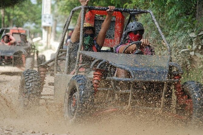 Punta Cana Buggy Adventure Caves and Beaches - Swimming at Cenote Indigena Las Ondas