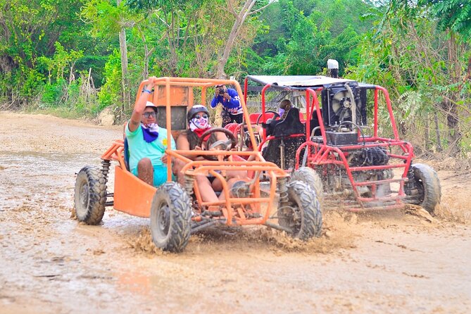 Punta Cana Buggy Adventure Playa Macao and Dune with Safari. - Driving through the trails near Playa Macao