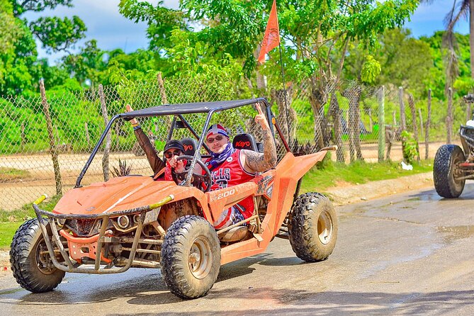 Punta Cana Buggy Adventure to Macao Beach with Taino Cave Swim - What the four-hour route feels like
