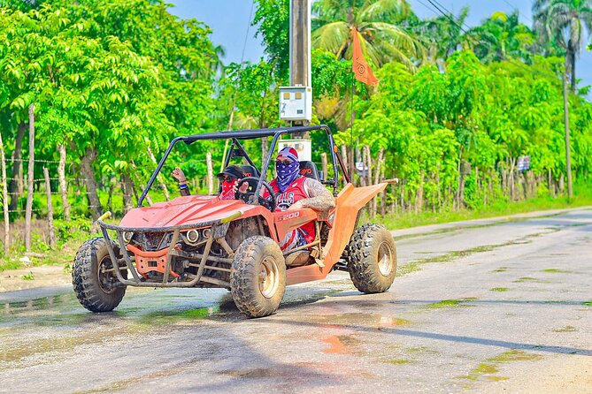 Punta Cana Buggy Adventure to Macao Beach with Taino Cave Swim - What the $45 price really covers