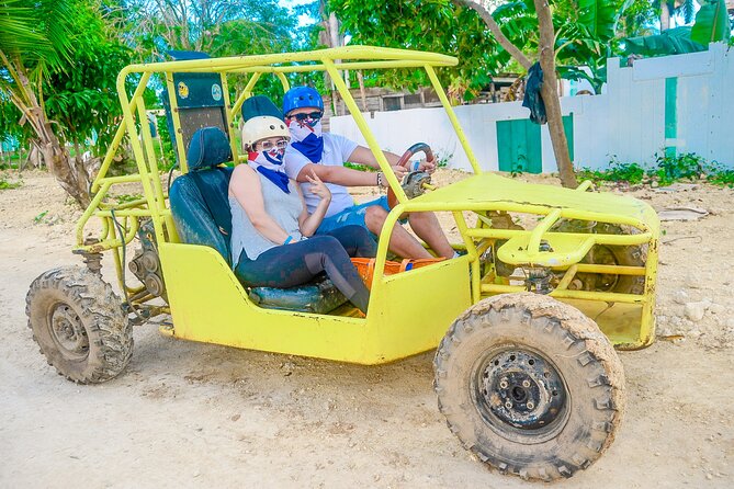 Punta Cana Buggy + Cave Dip, Beach Swim + Party Boat & Snorkel - Local products and the sales stops