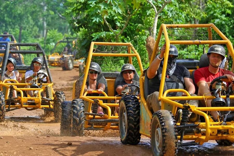 Punta Cana: Buggy Excursion with Macao Beach and Cave Swim - The ranch briefing and Dominican products