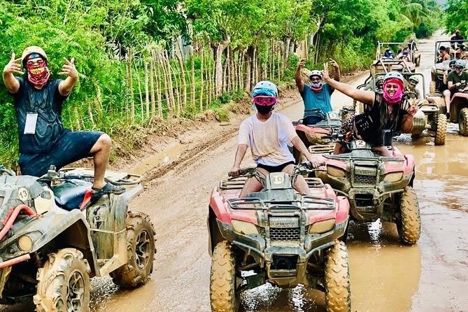 Punta Cana Buggy or ATV Adventure to Macao Beach and Taino Cave - Leaving Punta Cana’s resort strip behind