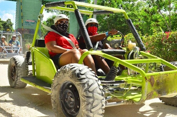 Punta Cana Buggy Tour, Blue Lagoon, Dominican Village and Lunch - Choosing a buggy for up to four people