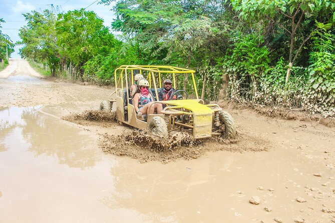 Punta Cana Buggy with Cave Dip, Mamajuana Tasting & Macao Beach - The buggy route through farmland
