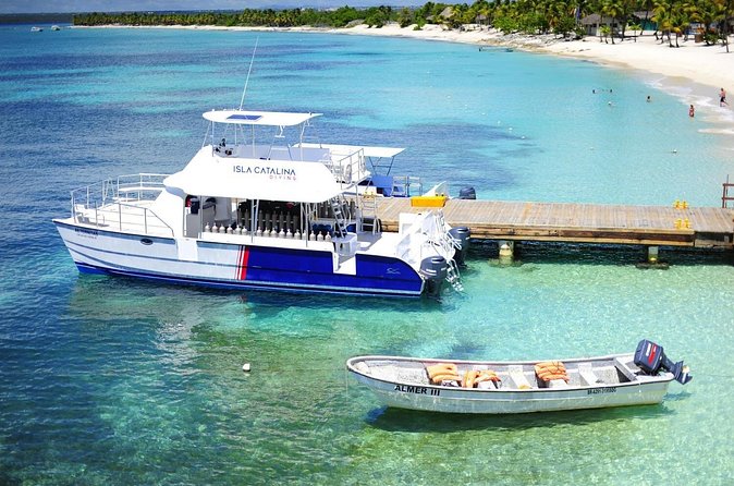 Punta Cana Catalina Island Catamaran Tour Package Deal - The return trip and the real time commitment