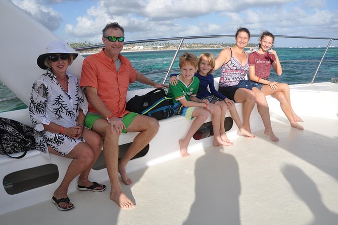 Punta Cana Combo Tour: Snorkeling, Catamaran Cruise & Parasailing - The catamaran, natural pool, and party-boat mood