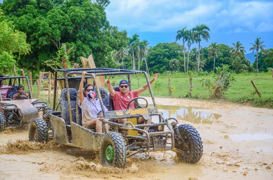 Punta Cana: Countryside and Macao Beach Half-Day Buggy Tour - Reaching Macao Beach by buggy