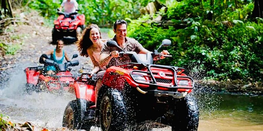 Punta Cana : Done Buggy Excursions AtV /cenote on the Beach - The buggy route: mud, hills, and a slower pace