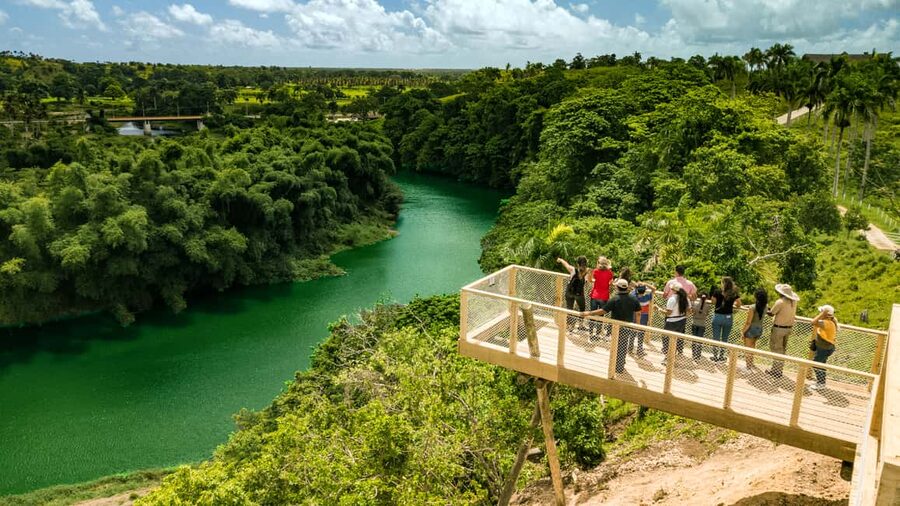 Punta Cana: Eco Park Safari Adventure - Feeding goats, piglets, and other farm animals