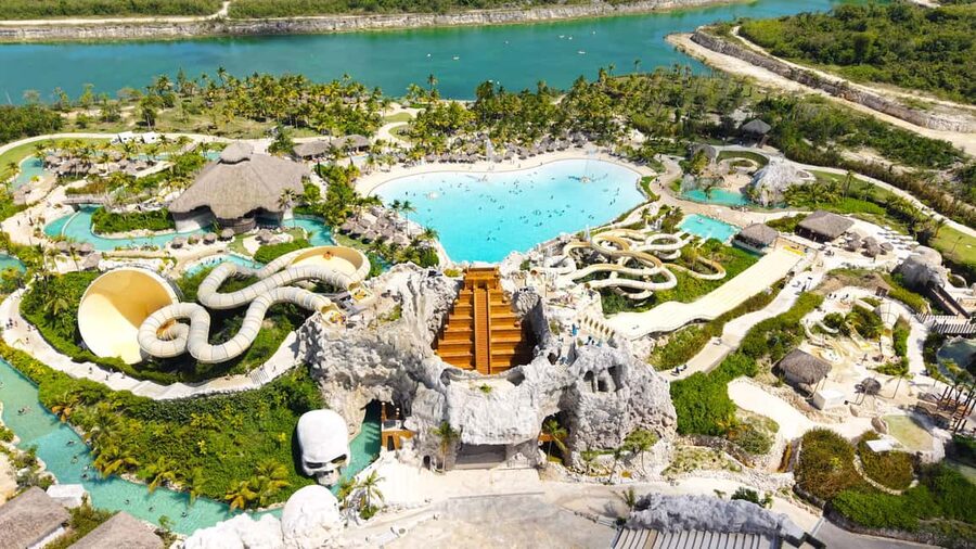 Punta Cana: El Dorado Water Park Entry with Hotel Transfers - The big slides: where the park earns its keep