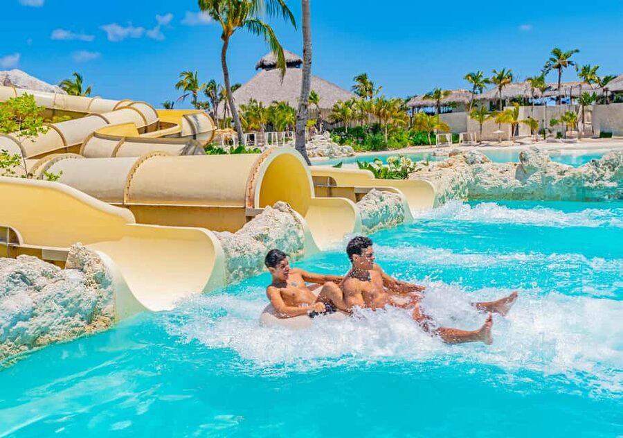 Punta Cana: El Dorado Water Park Entry with Hotel Transfers - Wave pool, kayaking, and zip line