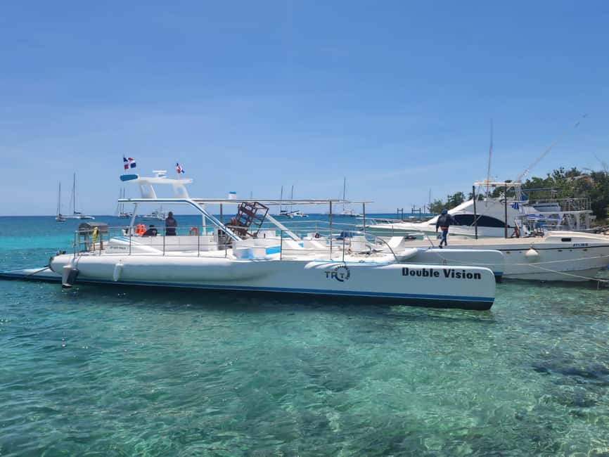 Punta Cana: Exclusive Private Catamaran Tour to Saona Island – VIP Service - Sailing out with Julio, Marcus, and the crew