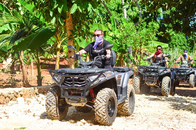 Punta Cana Half Day 4x4 ATV Adventure - Pickup and the ATV ranch