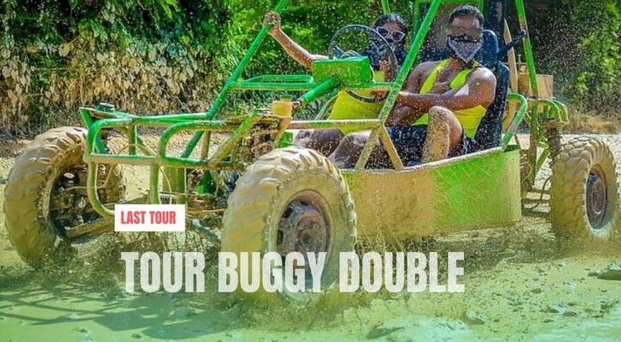 Punta Cana: Half-Day Buggy Tour with PickUp & Macao Beach - Cooling off in the 25-foot water cave