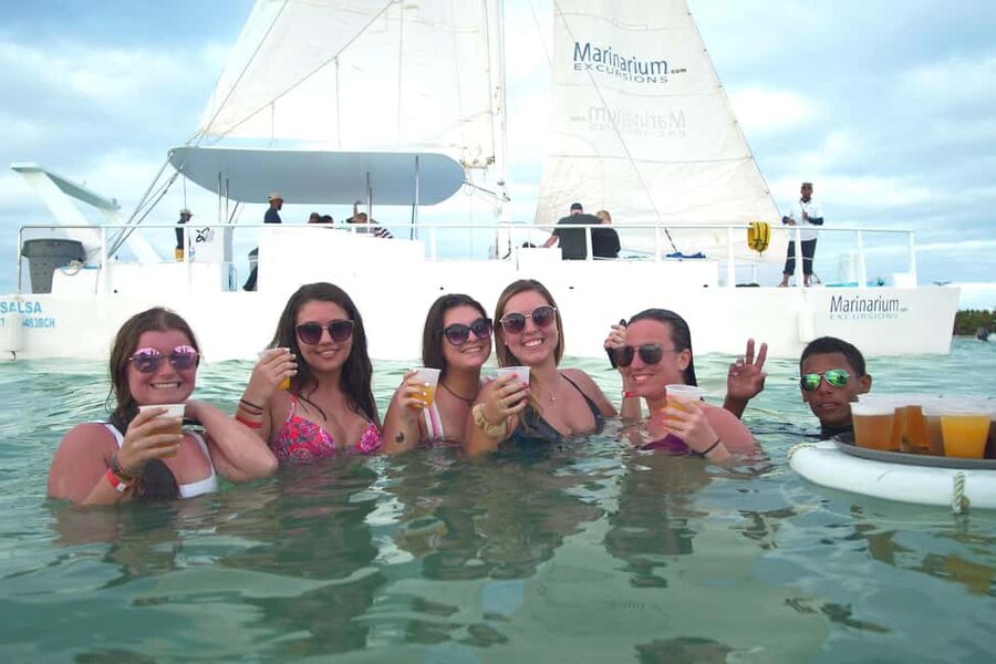 Punta Cana Happy Hour Sailing Cruise - Drinks, snacks, and the floating bar