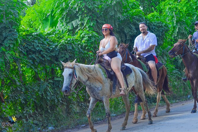 Punta Cana Horseback Riding Adventure on Macao Beach - Riding through countryside to the organic farm