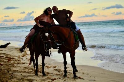 Horseback Riding Tour with Sunset at Macao Beach