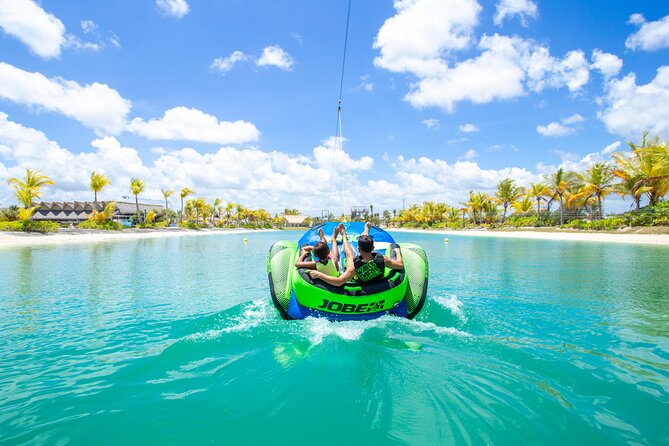 Punta Cana Jet Ski, Buggy, Aqua Kart & Water Park Access - The 200-meter zipline and inflatable water course