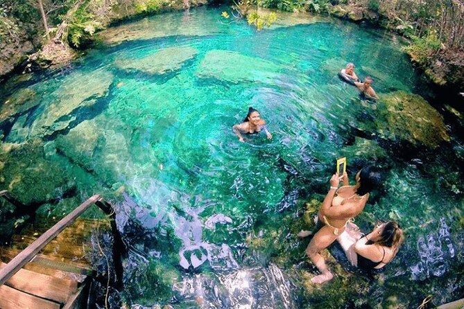 Punta Cana Lagoon Tour with Lunch, Boat Cruise, Open Bar - The park’s golf-cart ride and BBQ lunch