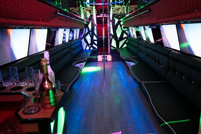 Punta Cana Luxury Party Bus Private Group Rental - A party bus built for Punta Cana heat