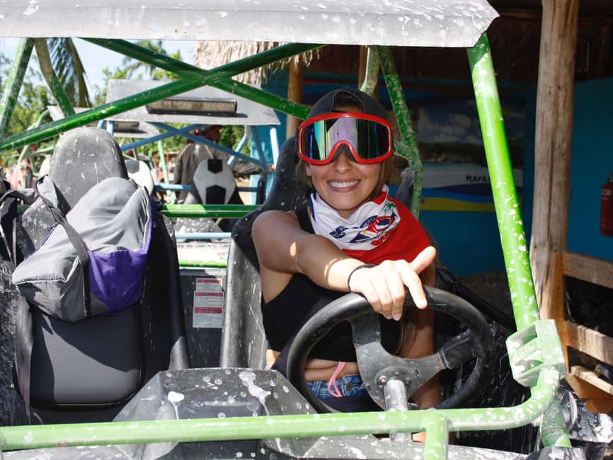 Punta Cana: Macao Beach Buggy Tour - Taína Cave brings a cold, clear break