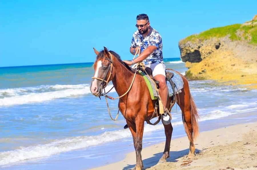 Punta Cana: Macao Beach & Forest Horseback Riding Tour - Arriving at Macao Beach on horseback