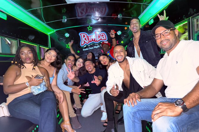 Punta Cana Nightlife Tour: Bars and Clubs in Downtown - Starting with rum, lights, and a disco bus