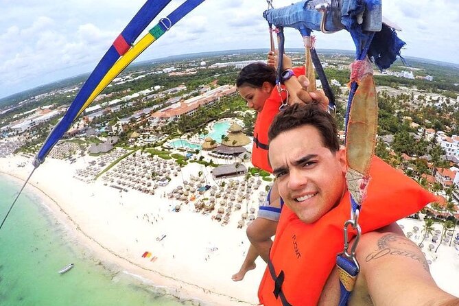 Punta Cana Parasailing Experience Over the Stunning Coastline - Sharing the parasail with friends or family