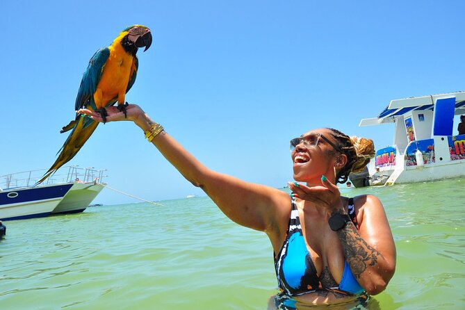 Punta Cana Party Boat Cruise with Snorkeling, Open Bar & Hip Hop - Two hours in the natural pool with music and drinks