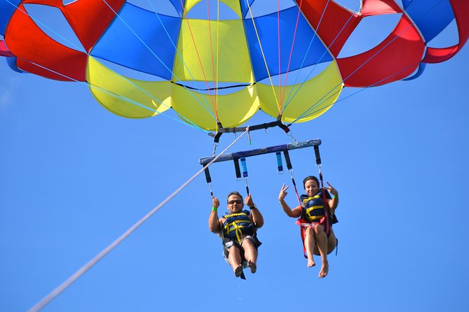 Punta Cana Party Cruise with Snorkeling, Hooka Diving and Parasailing - Trying the Hooka Equipment Without Scuba Training