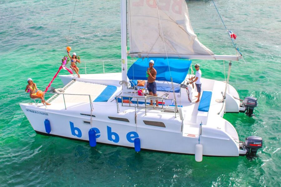 Punta Cana Private Catamaran (Small Group) - The coral reef snorkeling stop