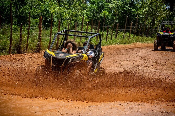 Punta Cana Private off-road buggy ride adventure - Macao Beach, sand, and a look at local life