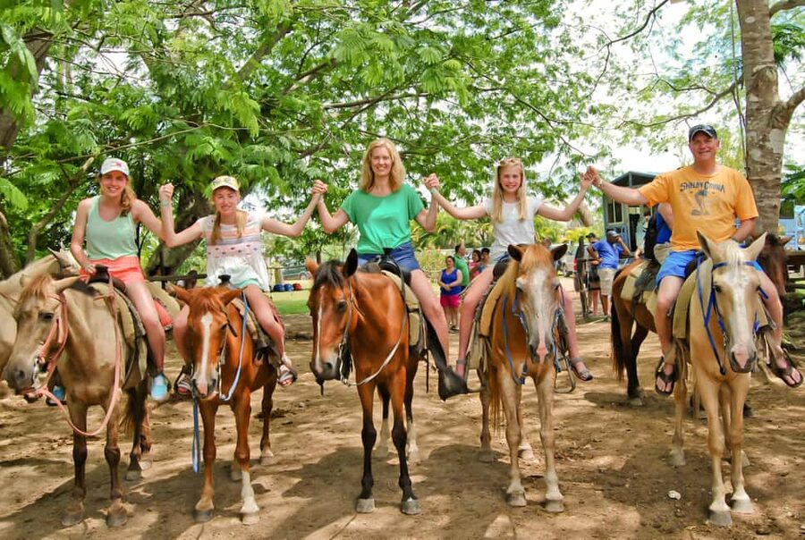 Punta Cana’s Best Sunset Horse Ride - Safety briefing and the first ride through the jungle