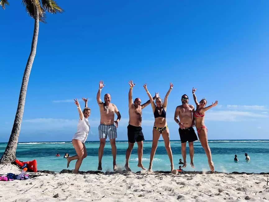 Punta Cana: Saona Island Day Trip with Blue Lagoon & Lunch - A two-hour ride across the Caribbean