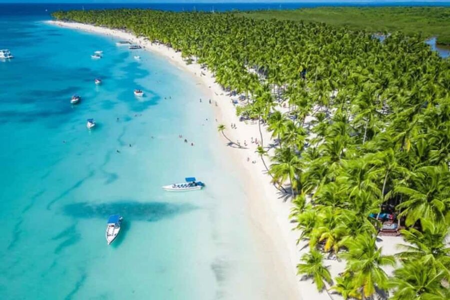 Punta Cana: Saona Island Full-Day Open Bar, Lunch & Transfer - Dominican lunch and the included bar