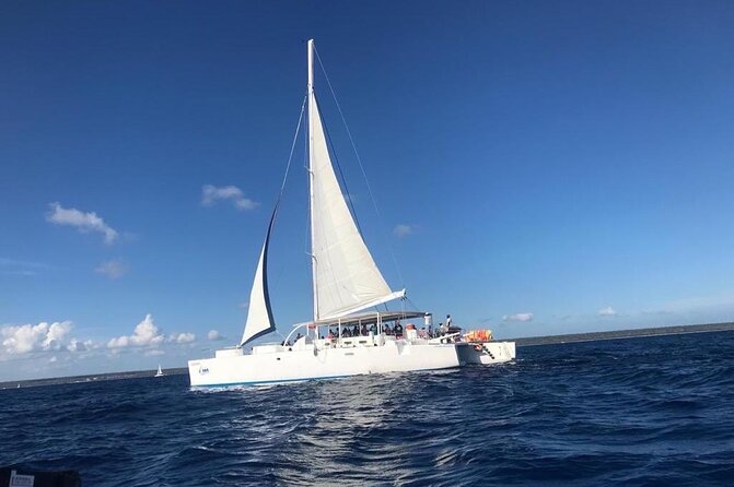 Punta Cana: Saône Island in Catamaran, Small Groups, With Food - Beach time and the country’s famous sandbank