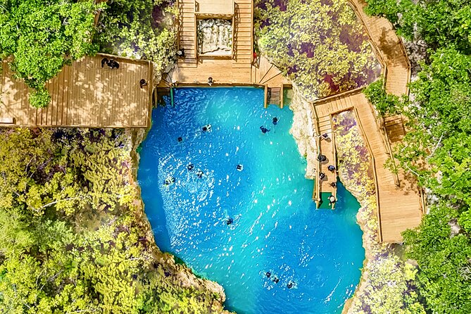 Punta Cana Scape Park and Blue Hole Full Day Admission Ticket - Cave swimming and underground chambers