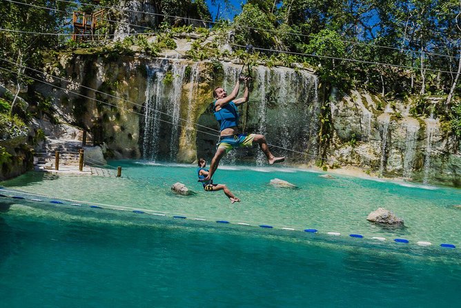 Punta Cana Scape Park and Blue Hole Full Day Admission Ticket - Zip lines, water rides, and Superman